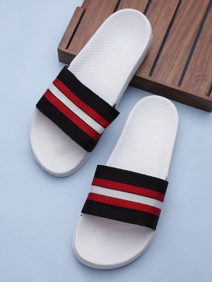 Kapani Fashion Men Slides(Off White , 10)