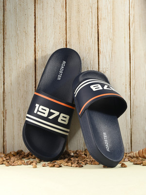 Roadster Men Slides(Navy , 7)