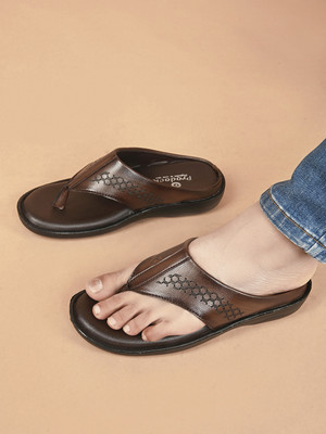 Prodock Men Slippers(Brown , 8)