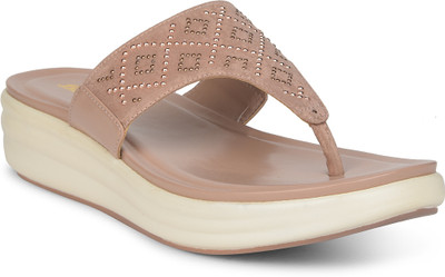 Bata Women Slippers(Pink , 8)