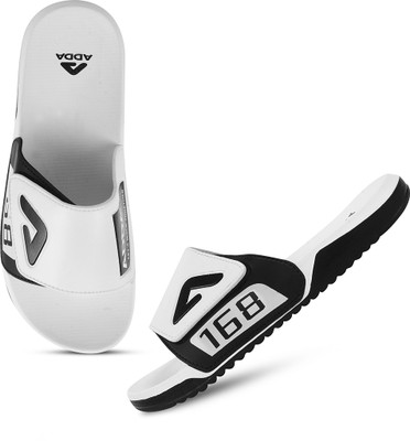 Adda Men Slides(White , 8)