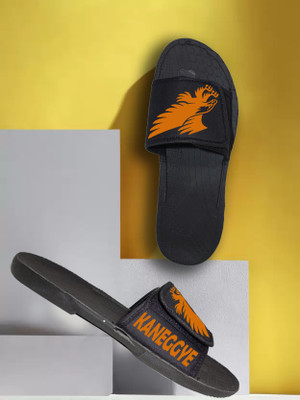 Kzaara Men Slides(Orange , 6)