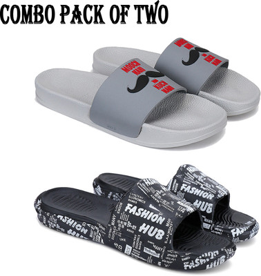 ORICUM Men Flip Flops(Multicolor , 7)