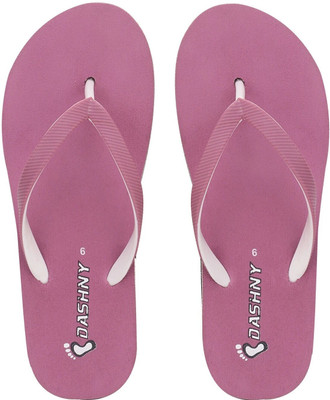 DASHNY Women New Trending Fashion Latest Design Stylish Casual Slippers For Women Slippers(Pink , 7)
