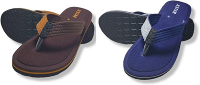 xstar Men Flip Flops(Multicolor , 6)