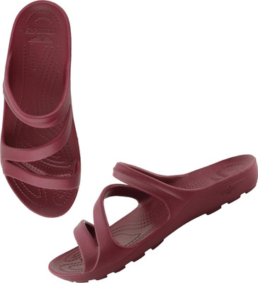 RED TAPE Women Slides(Maroon , 5)