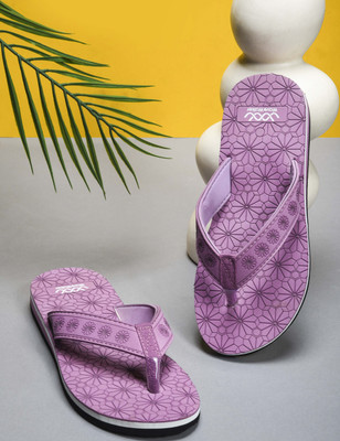 Wave Walker Women Flip Flops(Purple , 6)