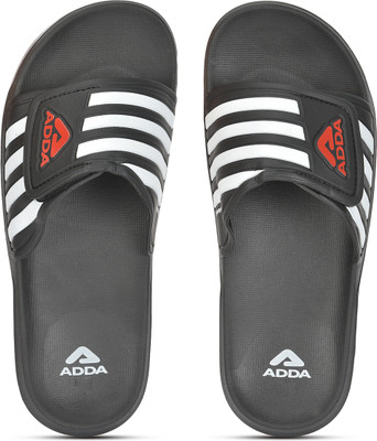Adda Men Slides(Black , 8)