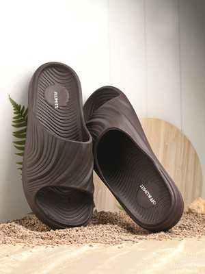 OFF LIMITS Men Slides(Brown , 7)