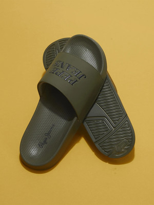 Pepe Jeans Men Slides(Olive , 11)