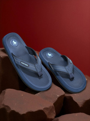 CANTABIL Men Flip Flops(Navy , 6)