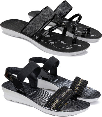 ORICUM Women Slides(Multicolor , 8)