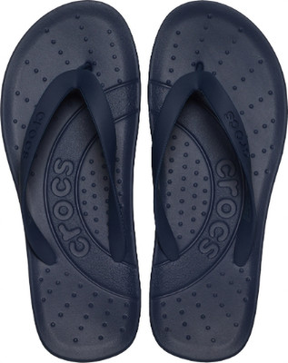 CROCS Men ESSENTIALS Slippers(Navy , 10 UK/India)