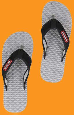 SLIPCARE Men Men's Stylish Ortho Care Relax Slipper Orthopedic Diabetic Soft Doctor Dr House Flip Flops(Grey , 6)