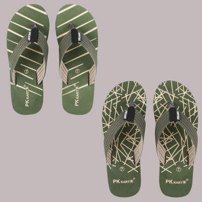PKKART Men Slippers(Multicolor , 10)