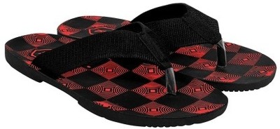 KANEGGYE Boys Slip On Slipper Flip Flop(Red , 9 - 10 Years)