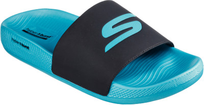 Skechers Men Slides(Green , 7)