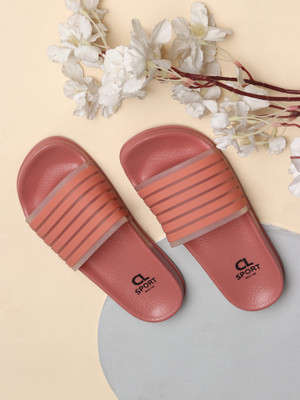 CARLTON LONDON Women Slides(Pink , 7)