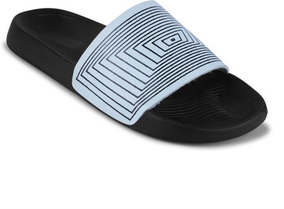 Shoe Mate Men Slides(Blue , 8)