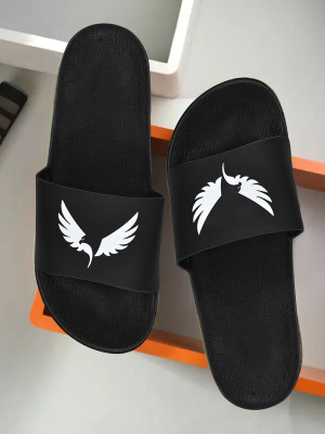 Cloker Men Slides(Black , 8)