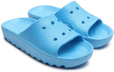 Ambit Men Best Quality Trendy Stylish EVA Material Extra Soft | for Men | Flip Flops Slides(Blue , 6)