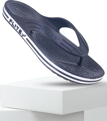 FLITE Men Slippers(Black, Black , 6)