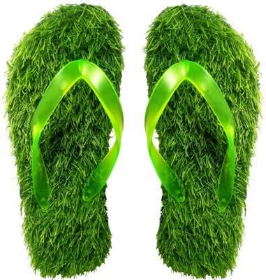 jasvi Men Slides(Green , 9)