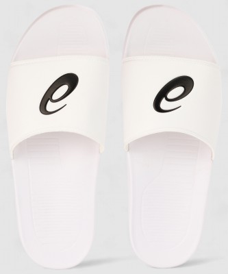 Asics Men Slides(White , 9)