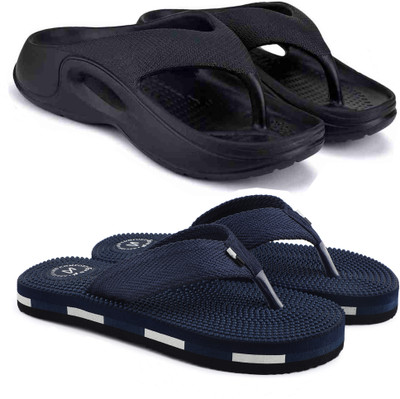 EVOK Men Slippers(Multicolor , 7)