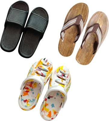 BLIBBERS Men Slippers(Multicolor , 9)