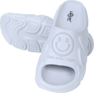 LANCER Men Slippers(Grey , 6)