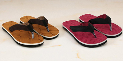 ARVSV Men Slippers(Multicolor , 6)