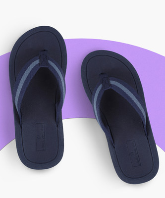 LOUIS PHILIPPE Men Flip Flops(Navy , 11)