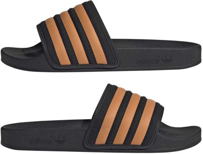 ADIDAS Men Slides(Black , 6)