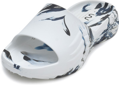 Doubleu Men Slides(White , 6)