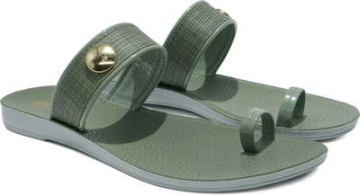asian Women Flip Flops(Maroon , 4)