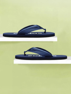 ADIDAS Men Flip Flops(Blue , 8)