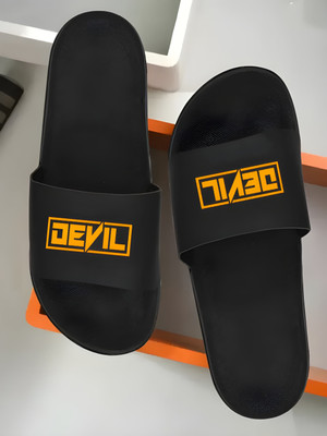 nvisan Men Flip Flops(Yellow , 7)