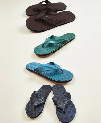 Mikro Men Slippers(Multicolor , 6)