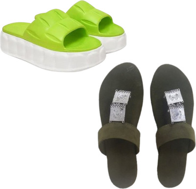 ESA Women Slides(Multicolor , 8)