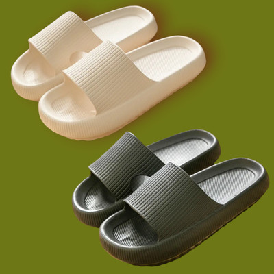 Zipolee Men Slides(White, Black , 7)