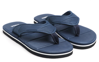 CIBEK Men Flip Flops(Navy , 9)