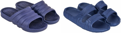 Radhira Men Slippers(Blue , 8)