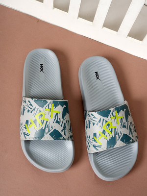 HRX by Hrithik Roshan Men Slides(Grey , 10)