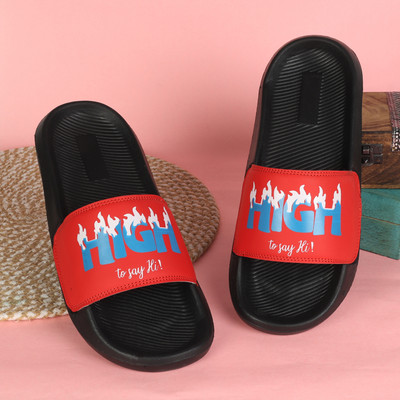 PERY-PAO Men Slides(Multicolor , 8)