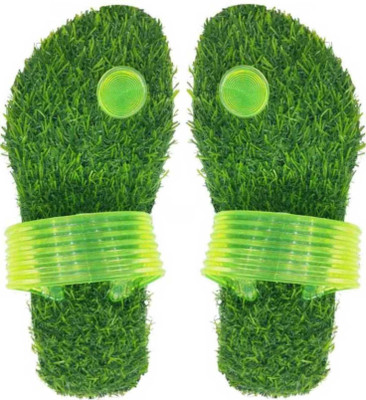 ishika Men Slides(Green , 7)