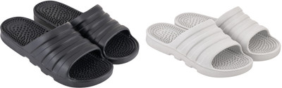 Feel alive Men Slippers(Multicolor , 8)