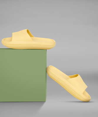 Kraasa Men Slides(Yellow , 9)