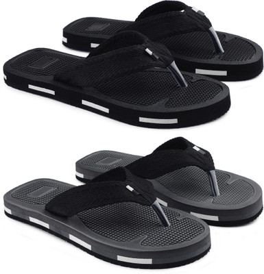 Vokline Men Slippers(Multicolor , 8)