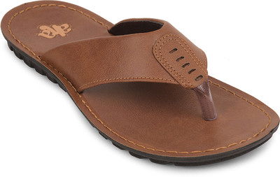 LIBERTY Men Slippers(Tan , 8)